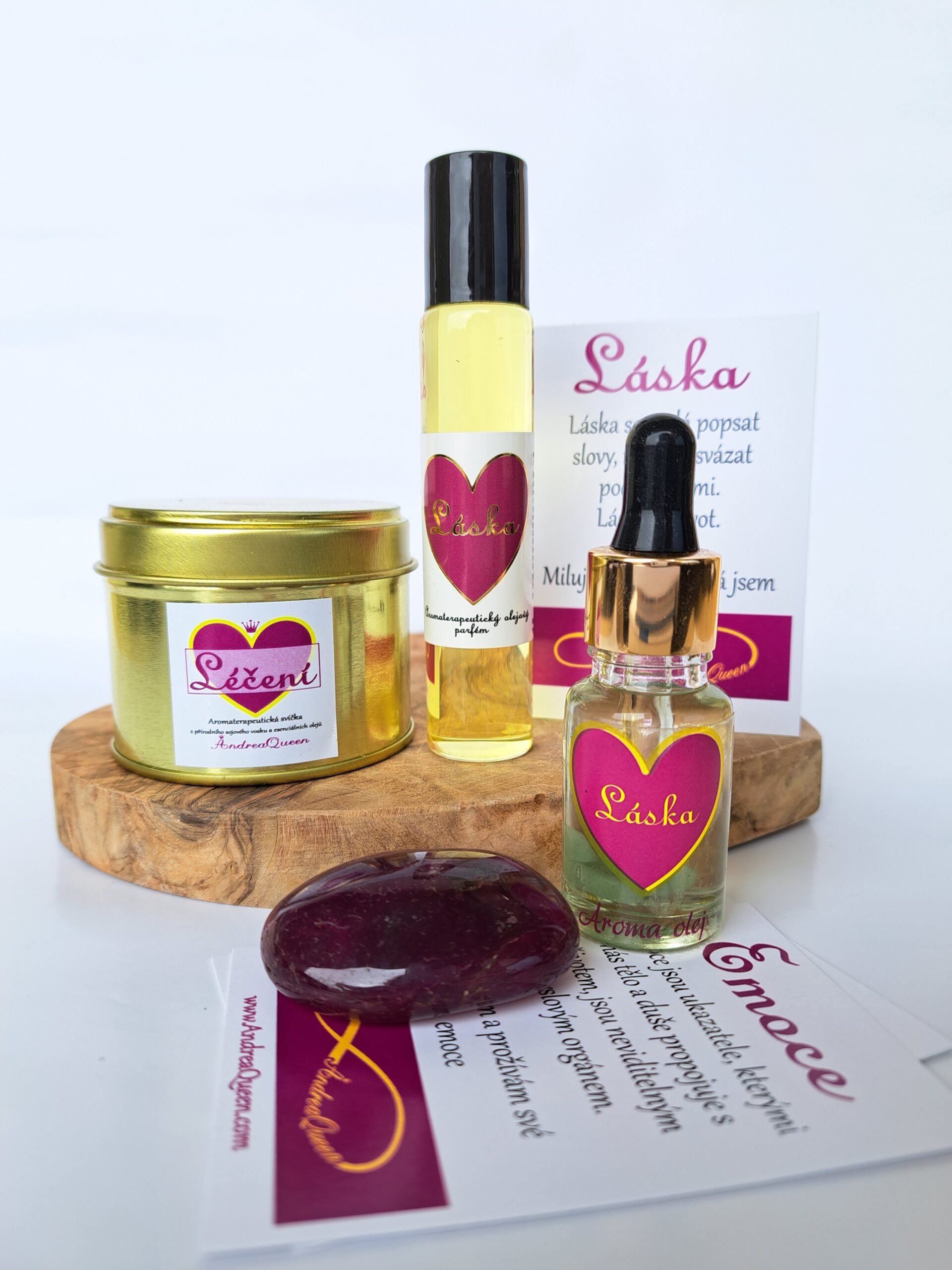 Sebeláska – aromaterapeutická sada