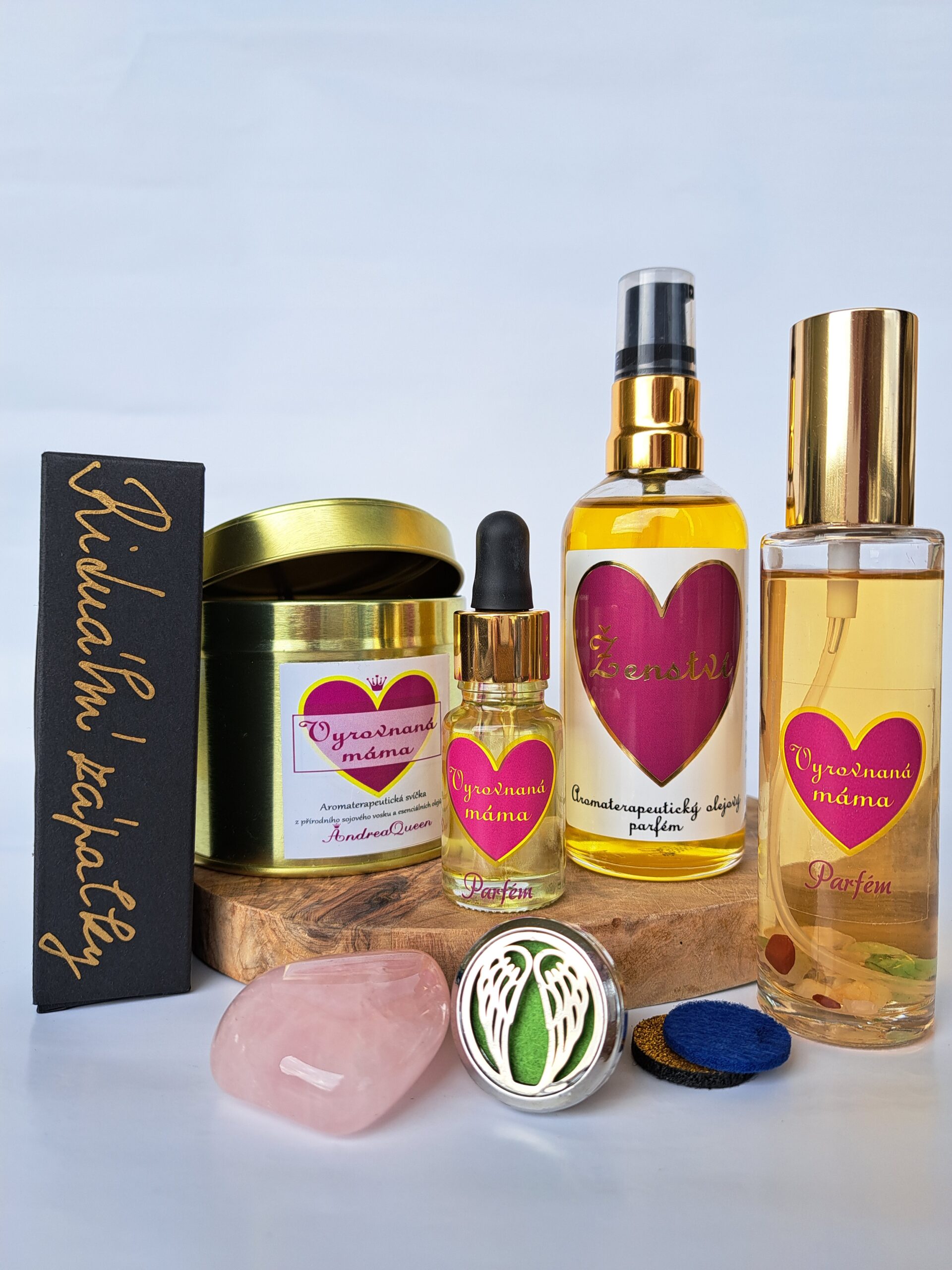 Vyrovnaná máma Luxury edition – aromaterapeutická sada